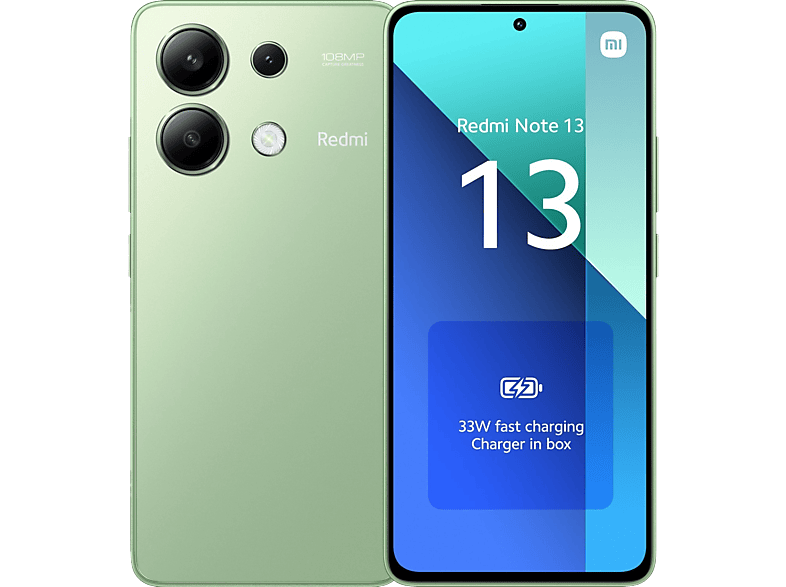 Xiaomi Smartphone Redmi Note 13 128 Gb 4g - Mint Green (53393)
