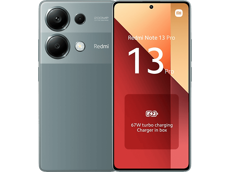 Xiaomi Smartphone Redmi Note 13 Pro 256 Gb 4g - Forest Green (53440) Groen