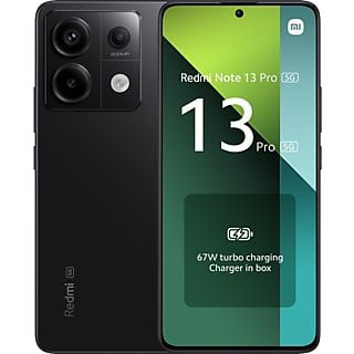 XIAOMI Smartphone Redmi Note 13 Pro 256 GB 5G - Midnight Black (50839)