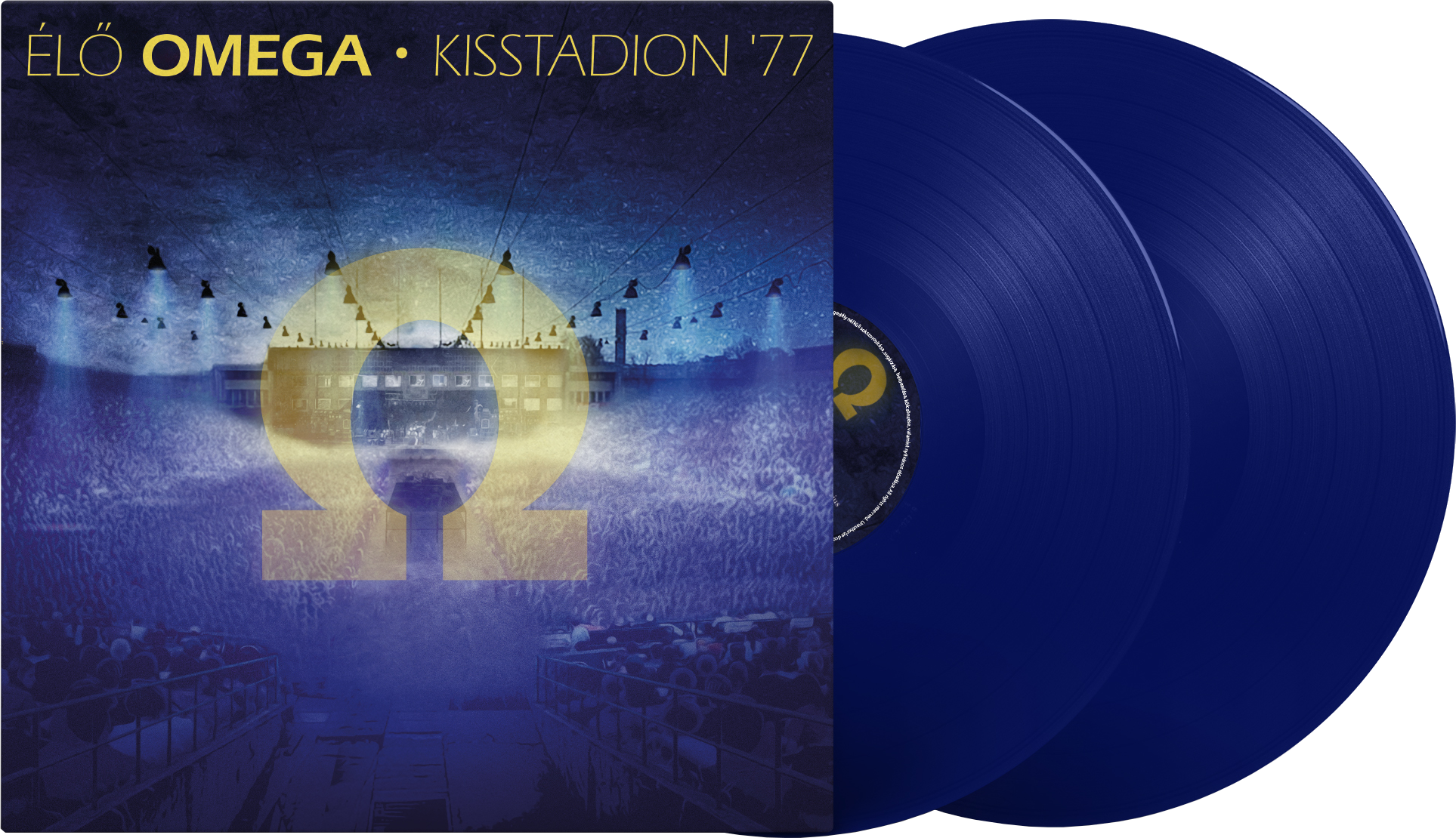 Omega - Élő (Kisstadion '77) (Blue Vinyl) (Vinyl LP (nagylemez))