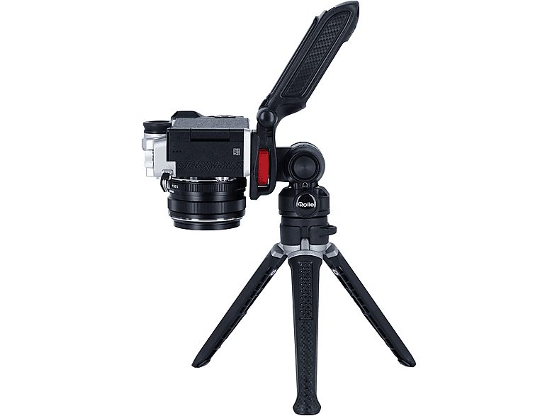 ROLLEI Creator Grip Mini-Stativ, Schwarz