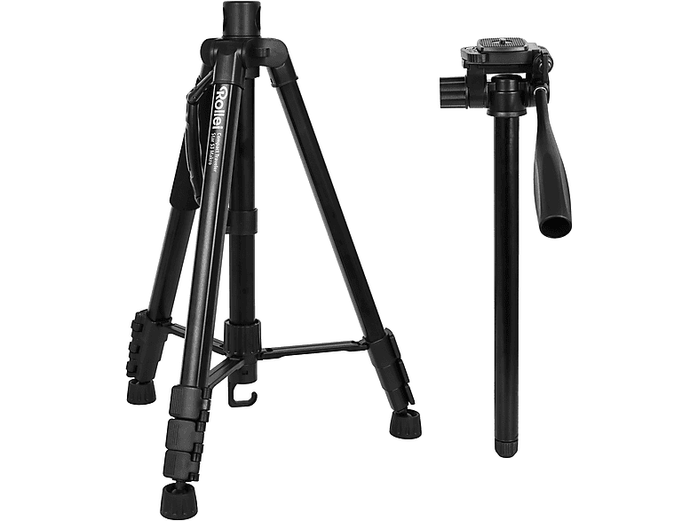 ROLLEI Star S3 Makro Stativ, Schwarz