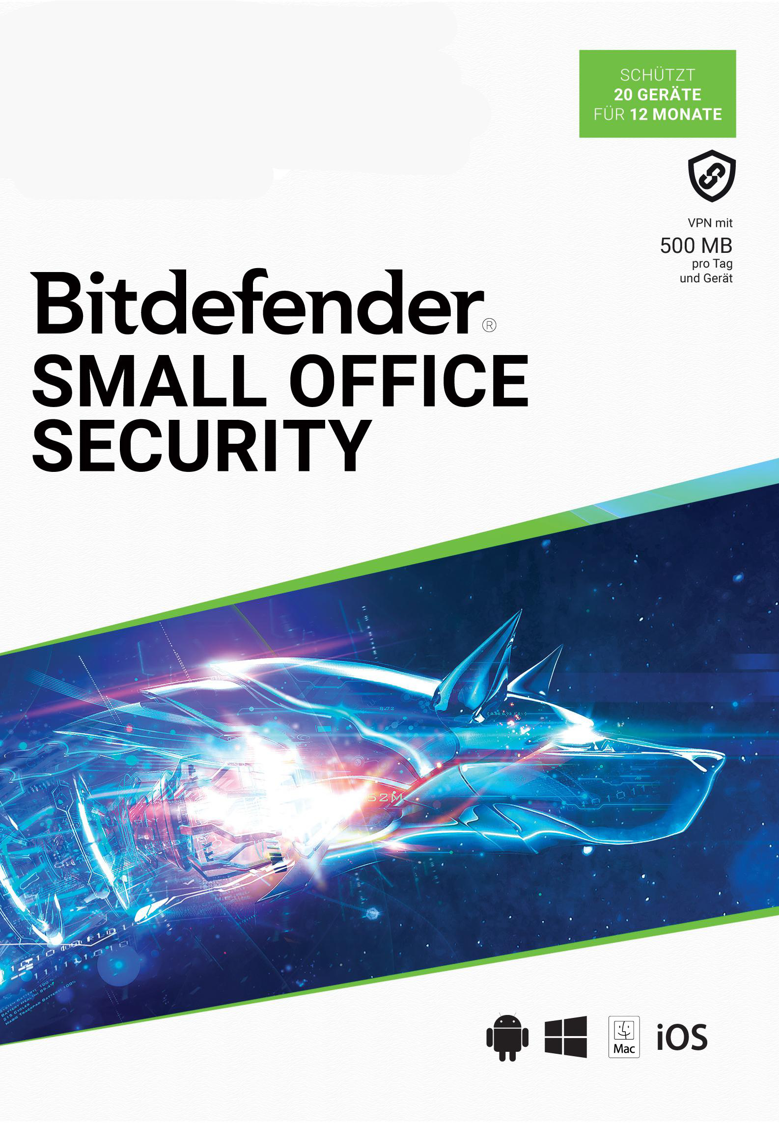 [PC] 12 Geräte a / (Code Security Small - in Monate Bitdefender Office Box) 20