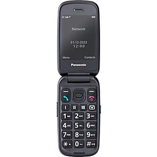 PANASONIC KX-TU550 - Téléphone mobile à clapet (Noir)