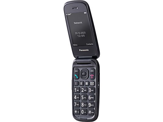 PANASONIC KX-TU550 - Téléphone à clapet (Noir)