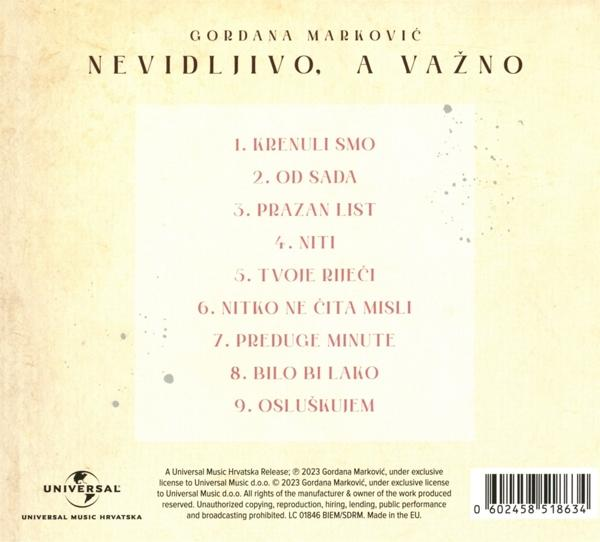 CD-Cover. Text auf Serbisch.