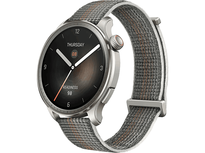 Smartwatch - Amazfit Balance, 1.5" AMOLED, Correa 140-210 mm, Medición salud, Autonomía 14 días, Gris