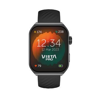 Smartwatch - Vieta Pro Curve Amoled, IP67, Carga Magnética, Multideporte, Hasta 15 días,  Negro