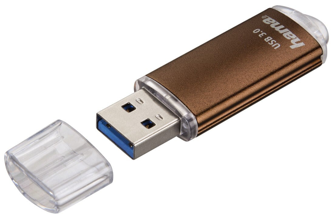 Pamięć USB HAMA Laeta 3.0 64 GB Brązowy