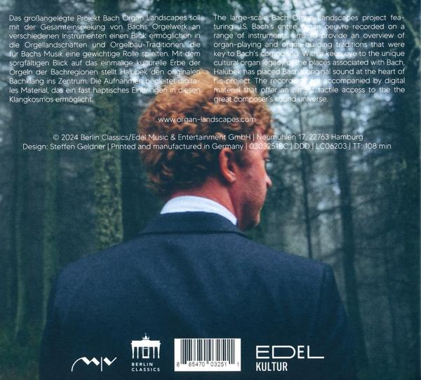 Jörg Halubek - Bach Organ Landscapes:Arnstadt,Brandis,Zschortau  - (CD)