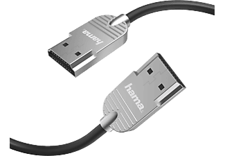 HAMA HM.205021 Ultra-Slim 4K Ethernet 2.0 m HDMI Kablo Siyah_1