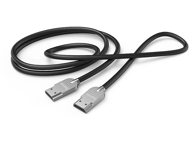 HAMA HM.205021 Ultra-Slim 4K Ethernet 2.0 m HDMI Kablo Siyah_3