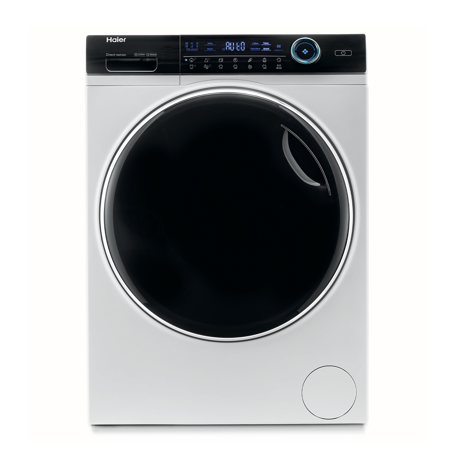 Haier Hw80-B14979Tu1It Lavatrice Slim, Caricamento frontale, 8 kg, 43,7 cm, Classe A