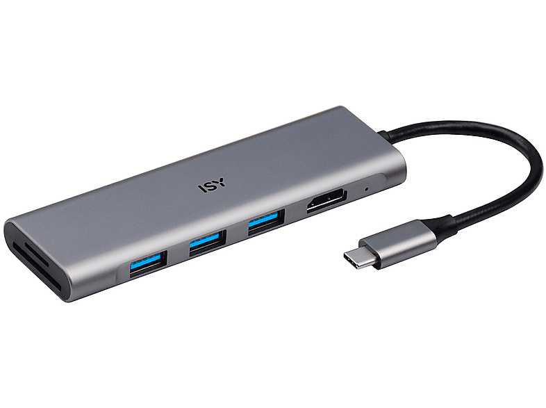 ISY Usb-C 3 IN 1 Hdmi/3Xusb