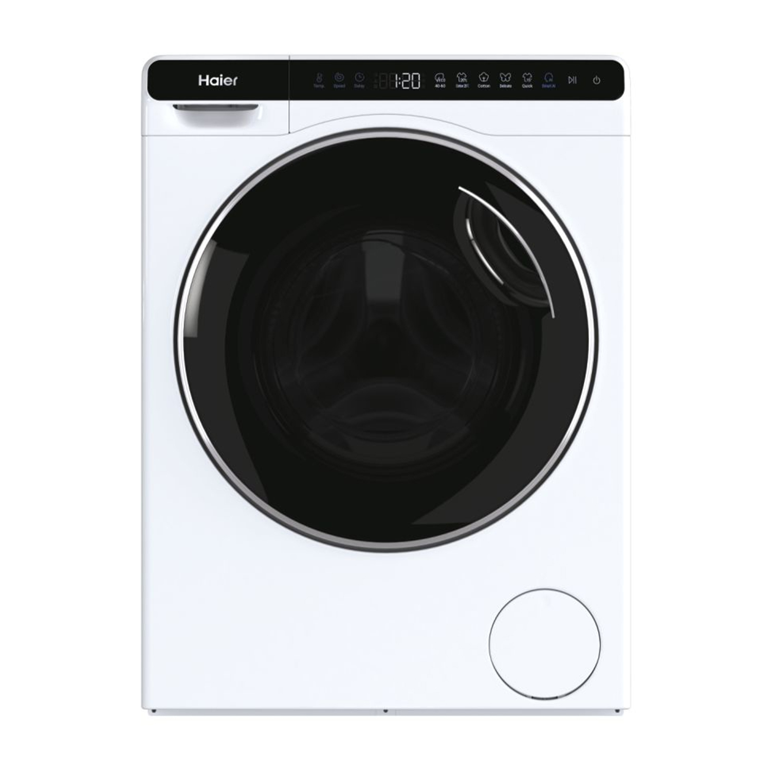 Haier Hw50-Bp12307-S Lavatrice Slim, Caricamento frontale, 5 kg, 45 cm, Classe A