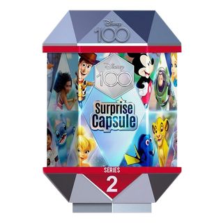 JOOJEE GMBH Disney 100 – Überraschungskapsel: Serie 2 - Sammelfigur-Blindbeutel (Mehrfarbig)