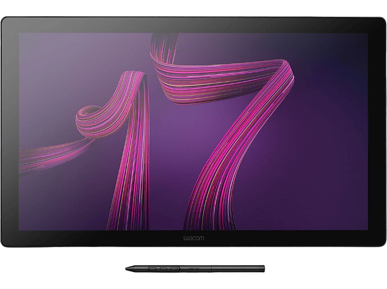 WACOM Cintiq Pro 17 Grafiktablett mit Standfuß, 17 Zoll, UHD 4K, 120Hz, 8ms Reaktionszeit, 99 % DCI-P3, 10bit, Schwarz