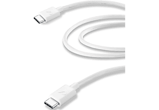 CELLULARLINE USB-C to USB-C USB Şarj + Data Kablosu 2 Metre Beyaz Outlet 1214500
