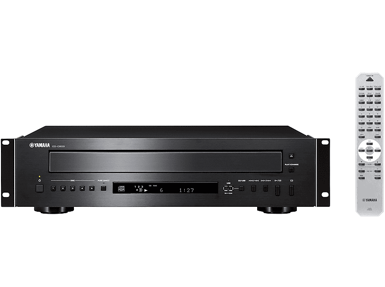 YAMAHA CDC603RK 5 fach CDWechsler mit Play X Change, Rack Mountable, Black online kaufen
