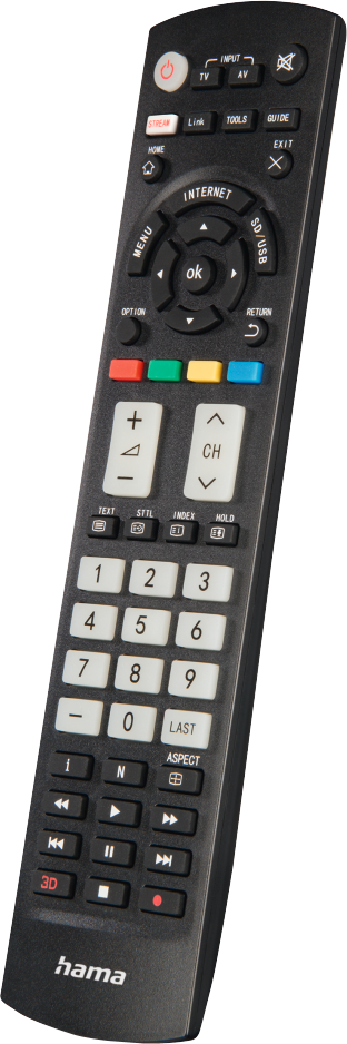 HAMA Panasonic univerzális távirányító, fekete (221064)