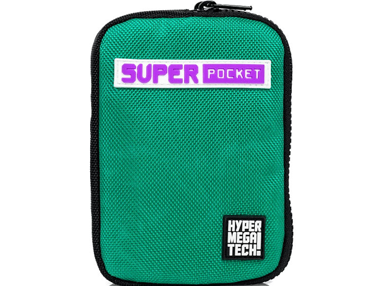 Plaion Blaze Evercade HMT Super Pocket Fabric Case (Taito) Green/Black; Tasche