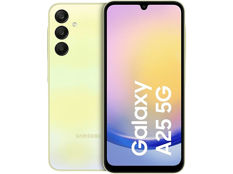 Samsung Smartphone Galaxy A25 5g 128 Gb Yellow (sm-a256bzydeub)