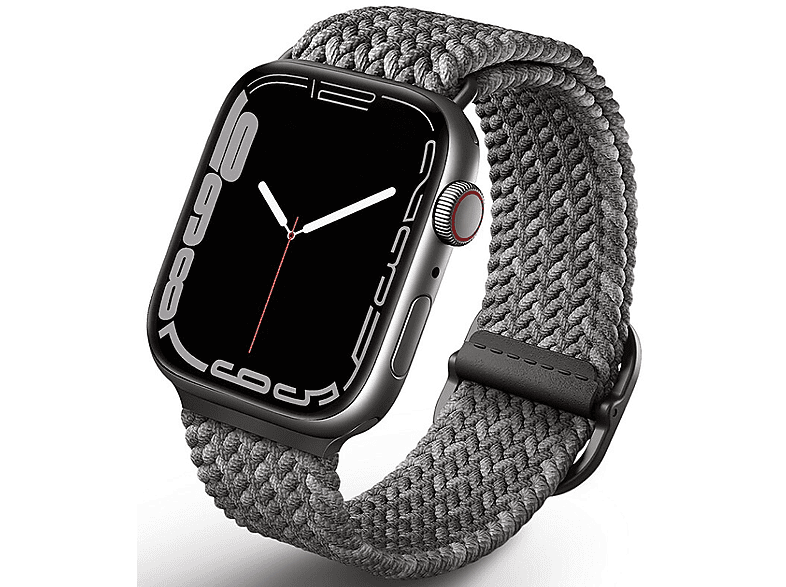 Uniq Pasek UNIQ Aspen Apple Watch 4/5/6/7/SE 44/45mm Braided DE szary/pebble grey – zdjęcie 3