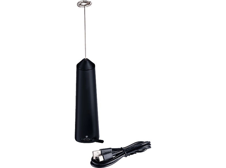 TCHIBO Akku- Stabmilchaufschäumer Silber/Schwarz