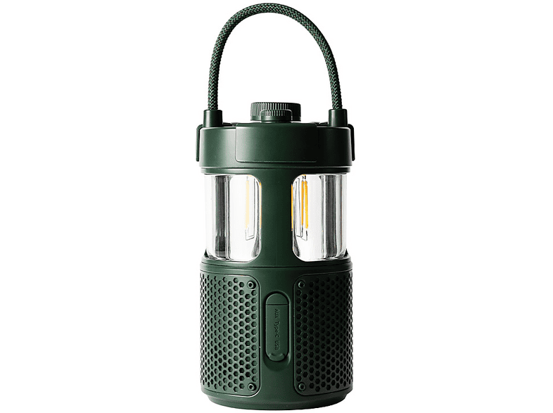 Pure Woodland Glow, wasserdichter Outdoor-Lautsprecher mit LED-Lampe, Grün; Bluetooth Lautsprecher — Foto 2 von 5