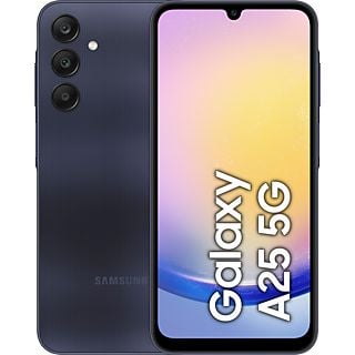 Móvil - Samsung Galaxy A25 5G, Negro, 128GB, 6GB RAM, 6.5" FHD+, Exynos 1280 Octa-Core, 5000mAh, Android 14