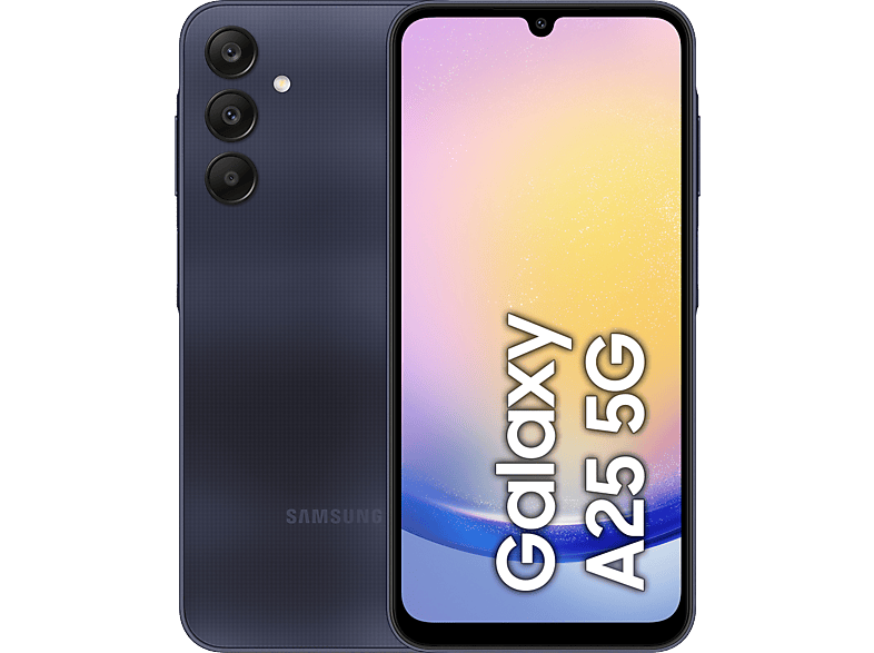 REACONDICIONADO Seminuevo Excelente Samsung Galaxy A25 5G, Negro, 256GB, 8GB RAM, 6.5" FHD+, Exynos 1280 Octa-Core, 5000mAh, Android 14