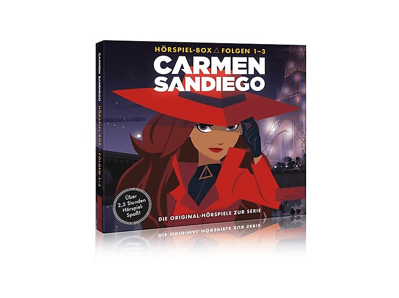 Carmen Sandiego - Hörspiel-Box,Folge 1-3 Mit Blumentütchen [CD]