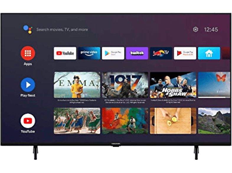 GRUNDIG 75 GHU 7505 B 75 inç 189 Ekran Uydu Alıcılı Android Smart 4K Ultra HD LED TV Siyah