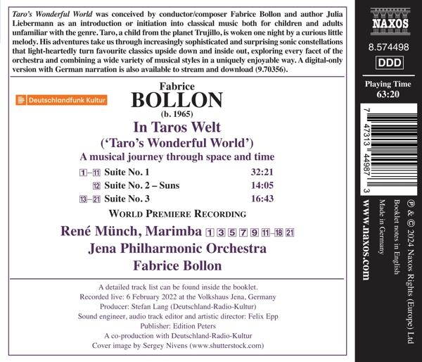 Münch/Bollon/Jena Philharmonic Orchestra - In Taros Welt  - (CD)
