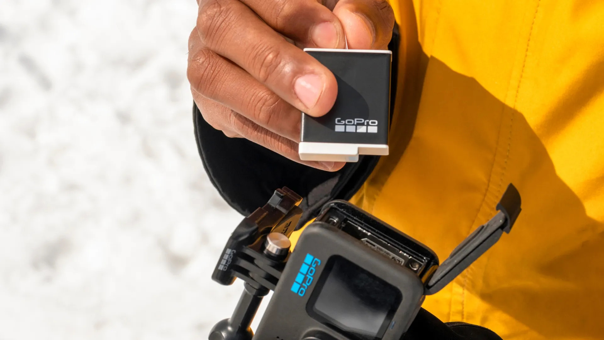 GOPRO Enduro 2'li Paket Batarya Siyah