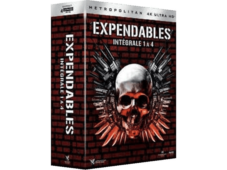 R-tom The Expendables 1-4 4k Blu-ray