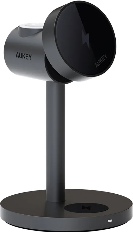 Support de charge avec base ronde, maintient une surface de charge noire.