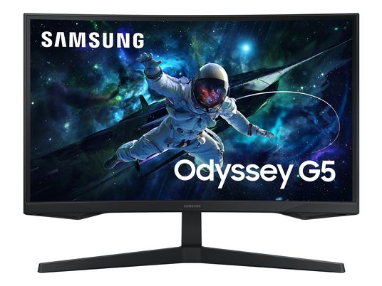 SAMSUNG Odyssey G5 LS27CG552EU - Moniteur gaming, 27", QHD, 165 Hz, noir