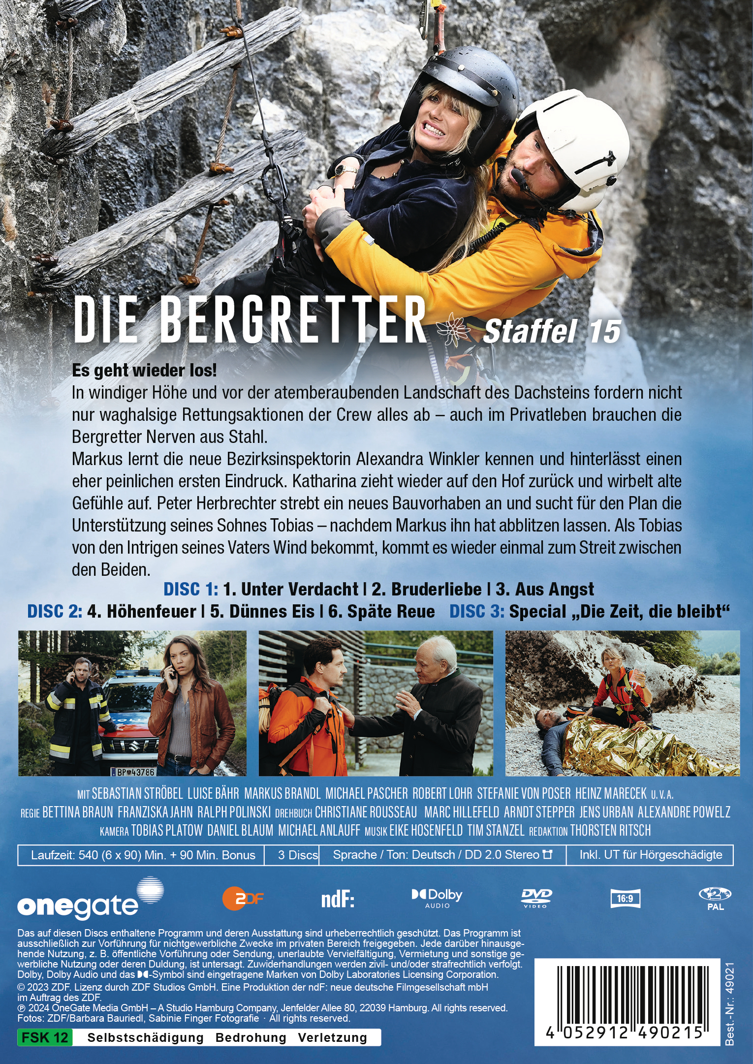 Die Bergretter Staffel DVD 15