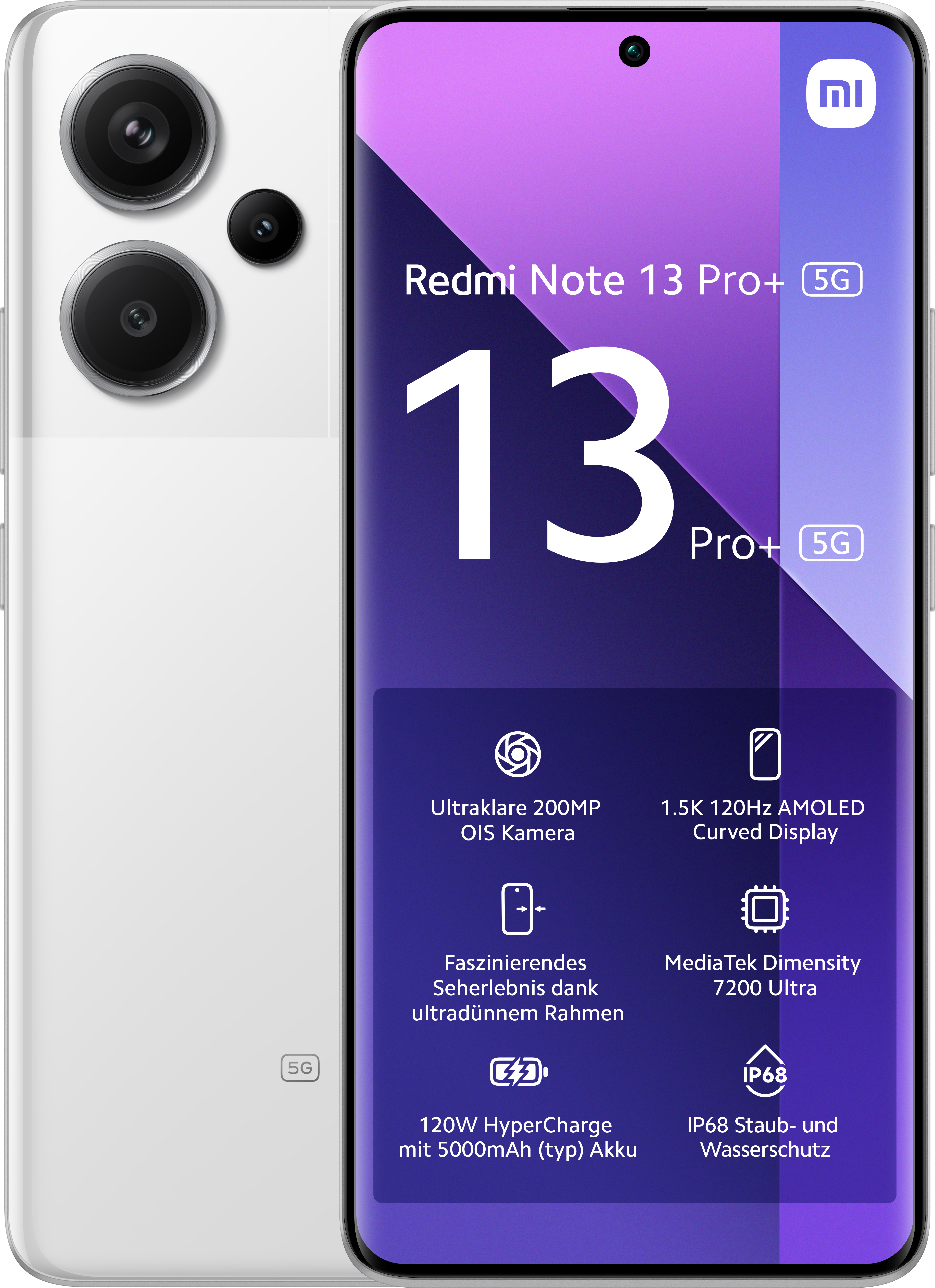 512 GB Redmi White SIM 5G XIAOMI Moonlight 13 Pro+ Note Dual