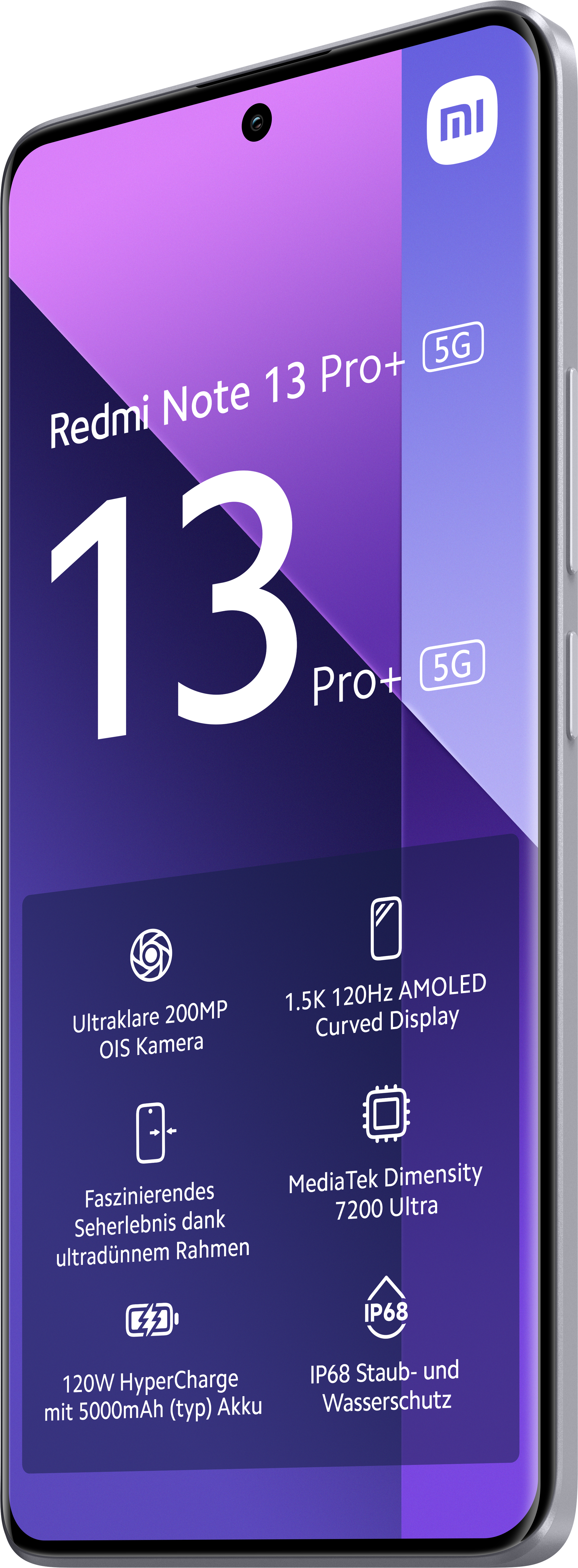 XIAOMI Redmi 13 GB Pro+ SIM Aurora Note Purple Dual 512 5G