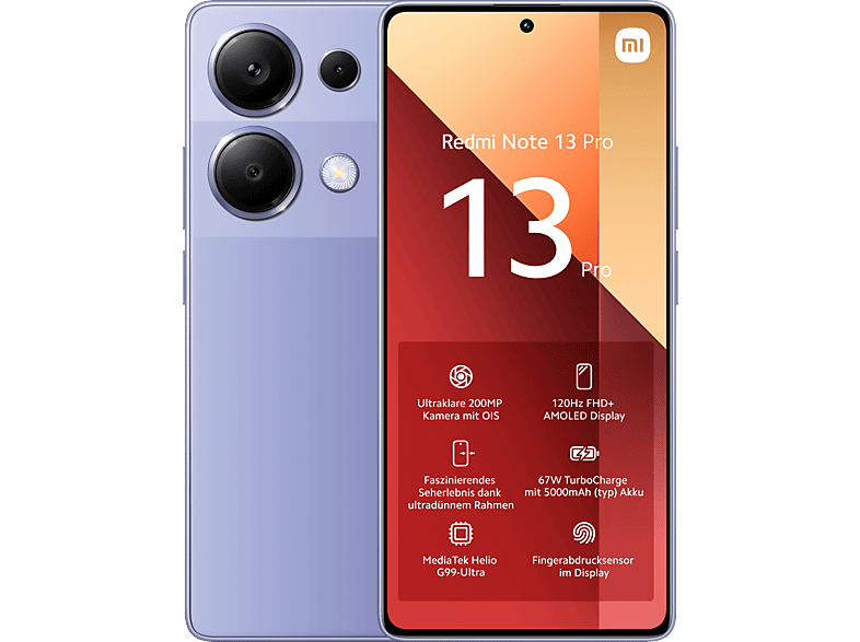 XIAOMI Redmi Note 13 Pro 256 GB Lavender Purple