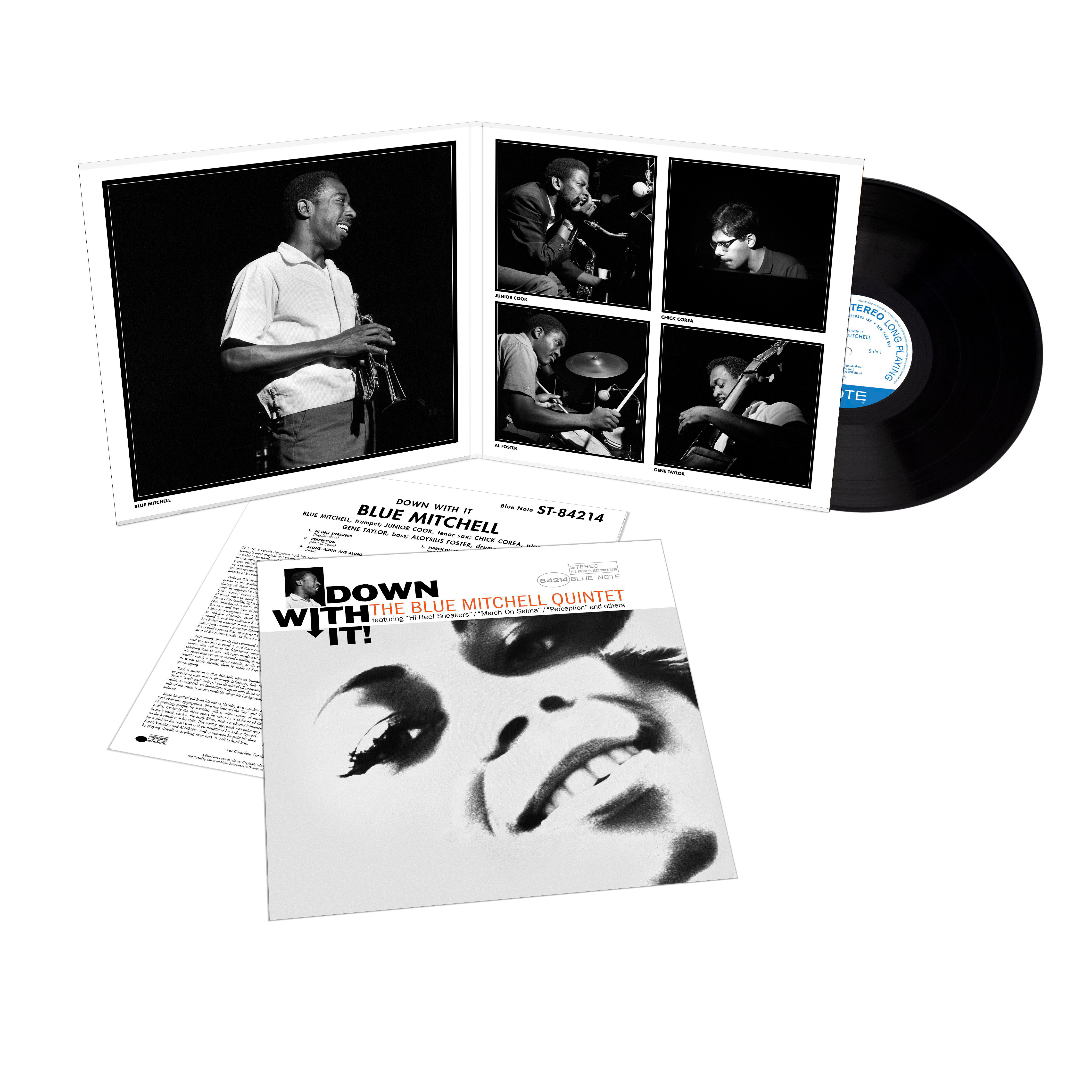 Vinyl-Schallplatte, Albumcover und Innenhülle. Bandfotos, Texte und Cover-Art.