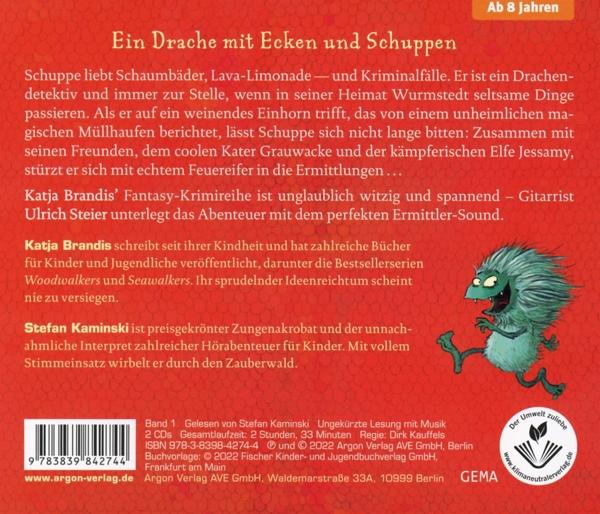 Stefan Kaminski - Drachendetektiv Schuppe Chaos Im Zauberwald  - (CD)