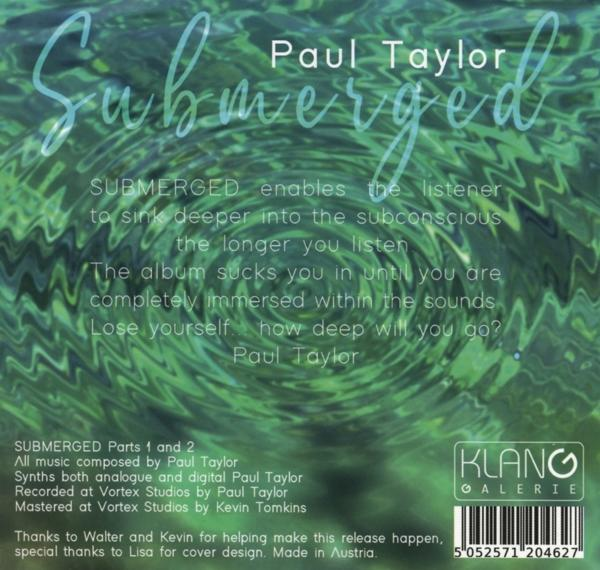 Paul Taylor Submerged - - (CD)