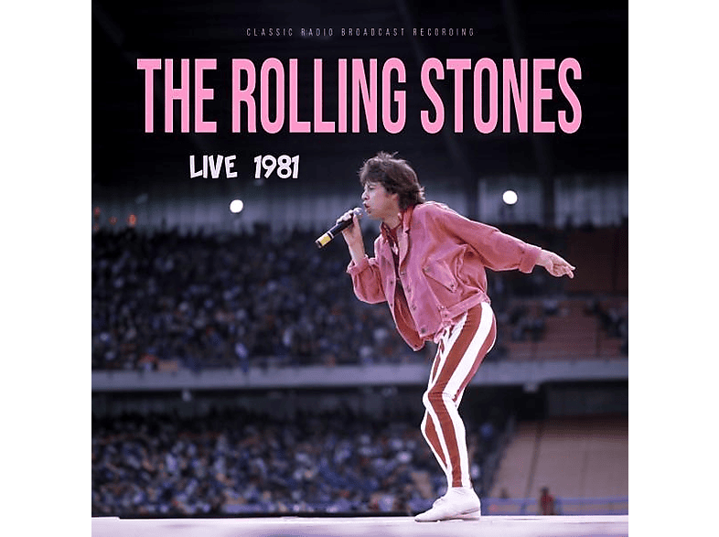 The Rolling Stones - Live 1981 / Radio Broadcast (LP, pink)  - (Vinyl)
