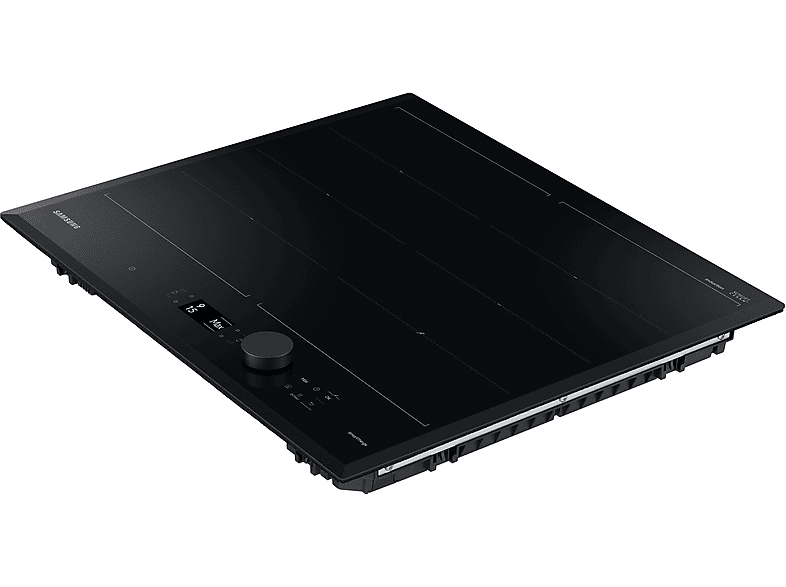 Placa inducción - Samsung NZ64B7799KK/U1, 4 zonas, 26 cm, Dual Flex, 59 WiFi, Negro