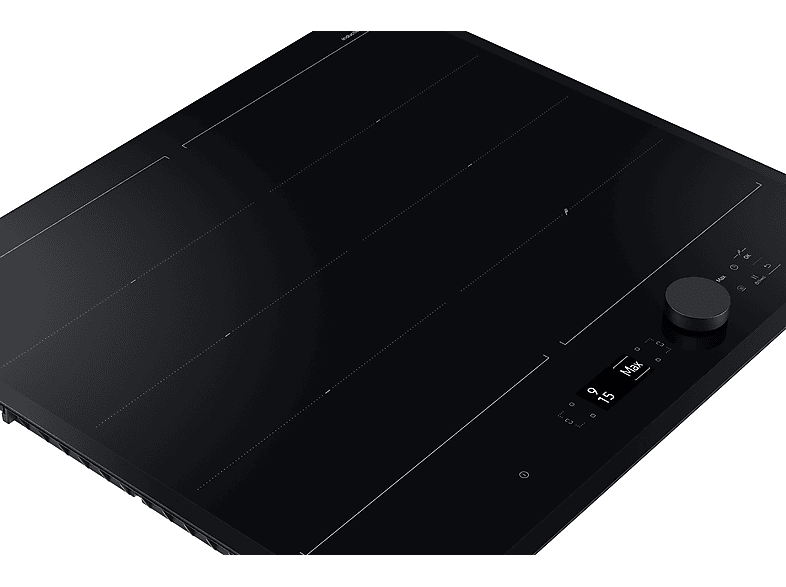 Placa inducción - Samsung NZ64B7799KK/U1, 4 zonas, 26 cm, Dual Flex, 59 WiFi, Negro – imagen 2