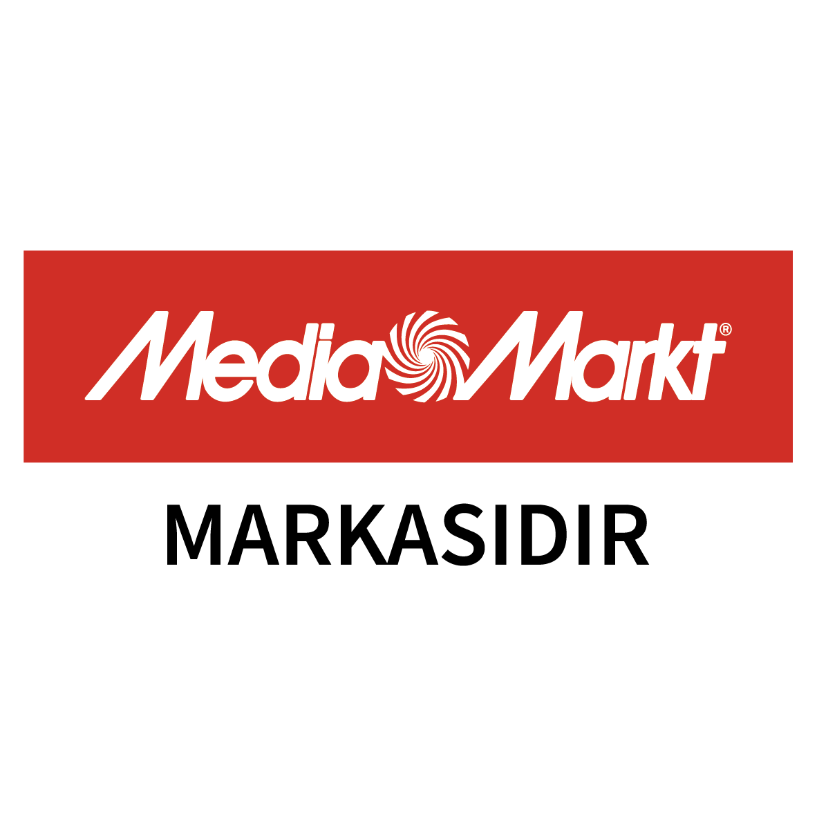 Altta MARKASIDIR yazılı MediaMarkt logosu.