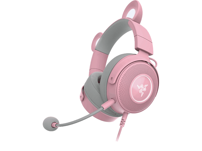 Razer Kraken Bluetooth Kitty Auriculares Gaming Inalámbricos Blanco/Rosa